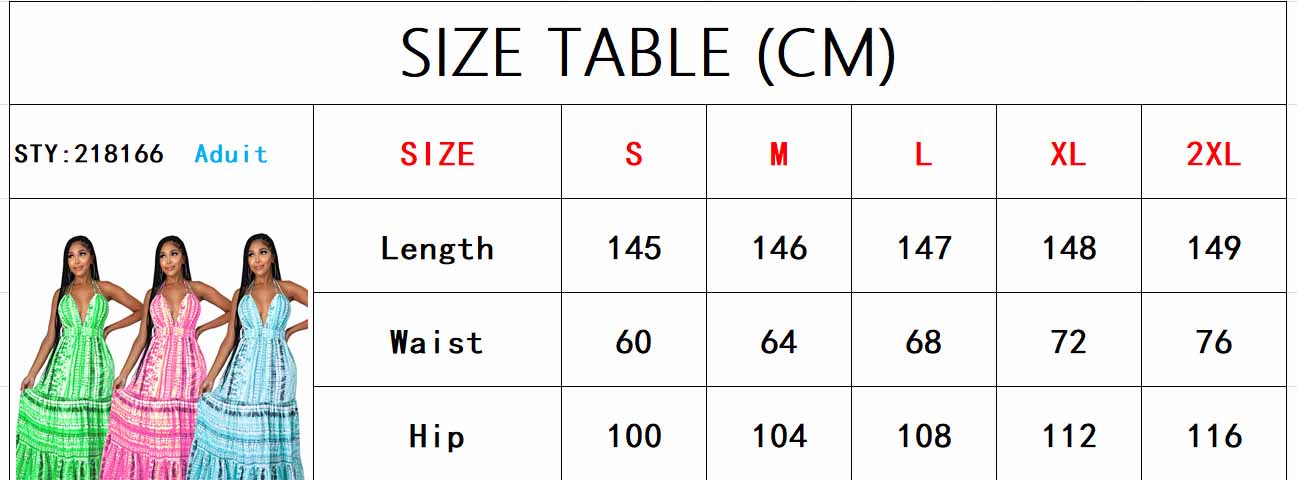 Women Clothes Summer Print Halter Strap Backless Casual Maxi Dress 12