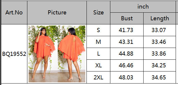 Sexy chiffon elegant pleated hollow out dress 9