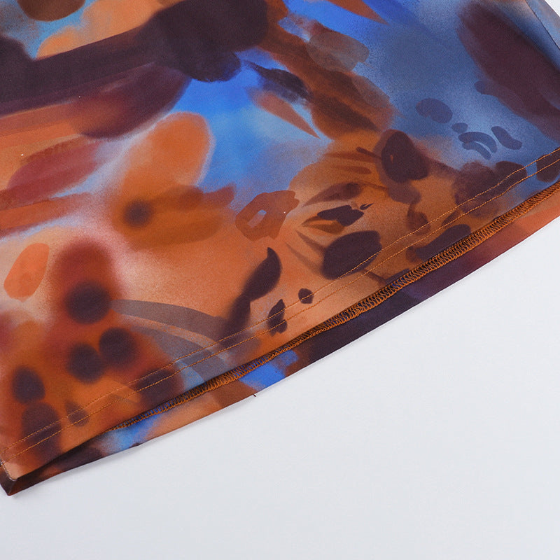 Summer Deep V Hollow Slim Halter Neck Bodycon Short Dress 13