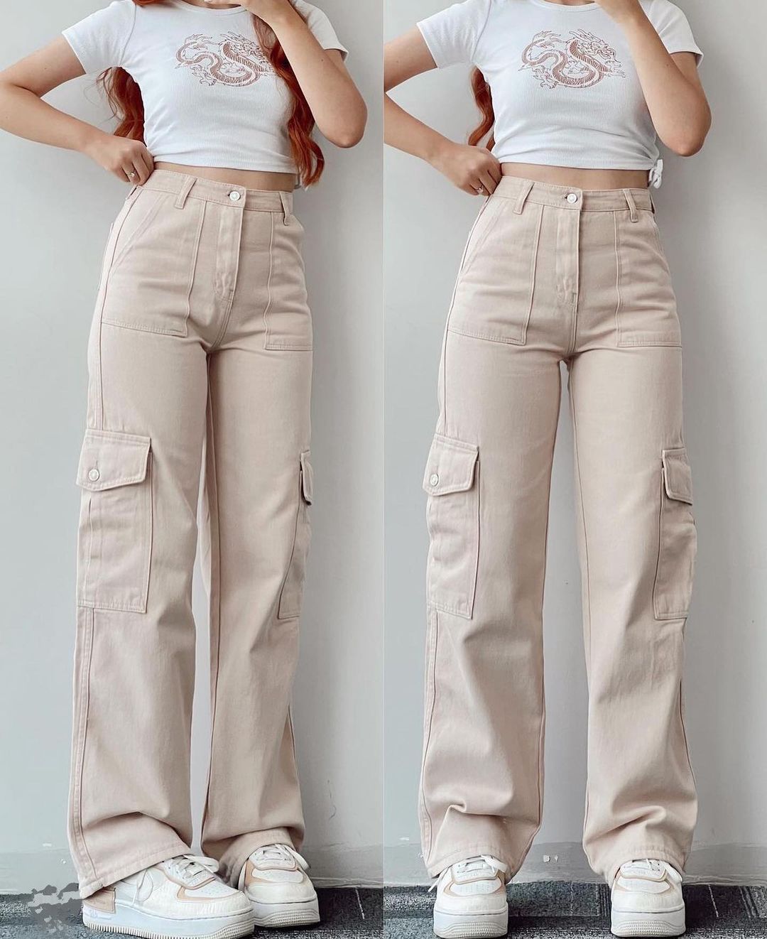 Women Casual Pocket Pants 12