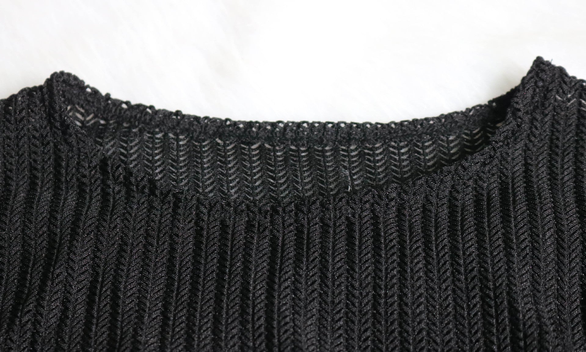 Women's Fashion Casual Sexy Hollow Round Neck Two-Piece Pants Set 20