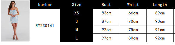 Summer Fashion Sexy Strap Backless Sequin Mini Bodycon Dress Formal Party Gown 10