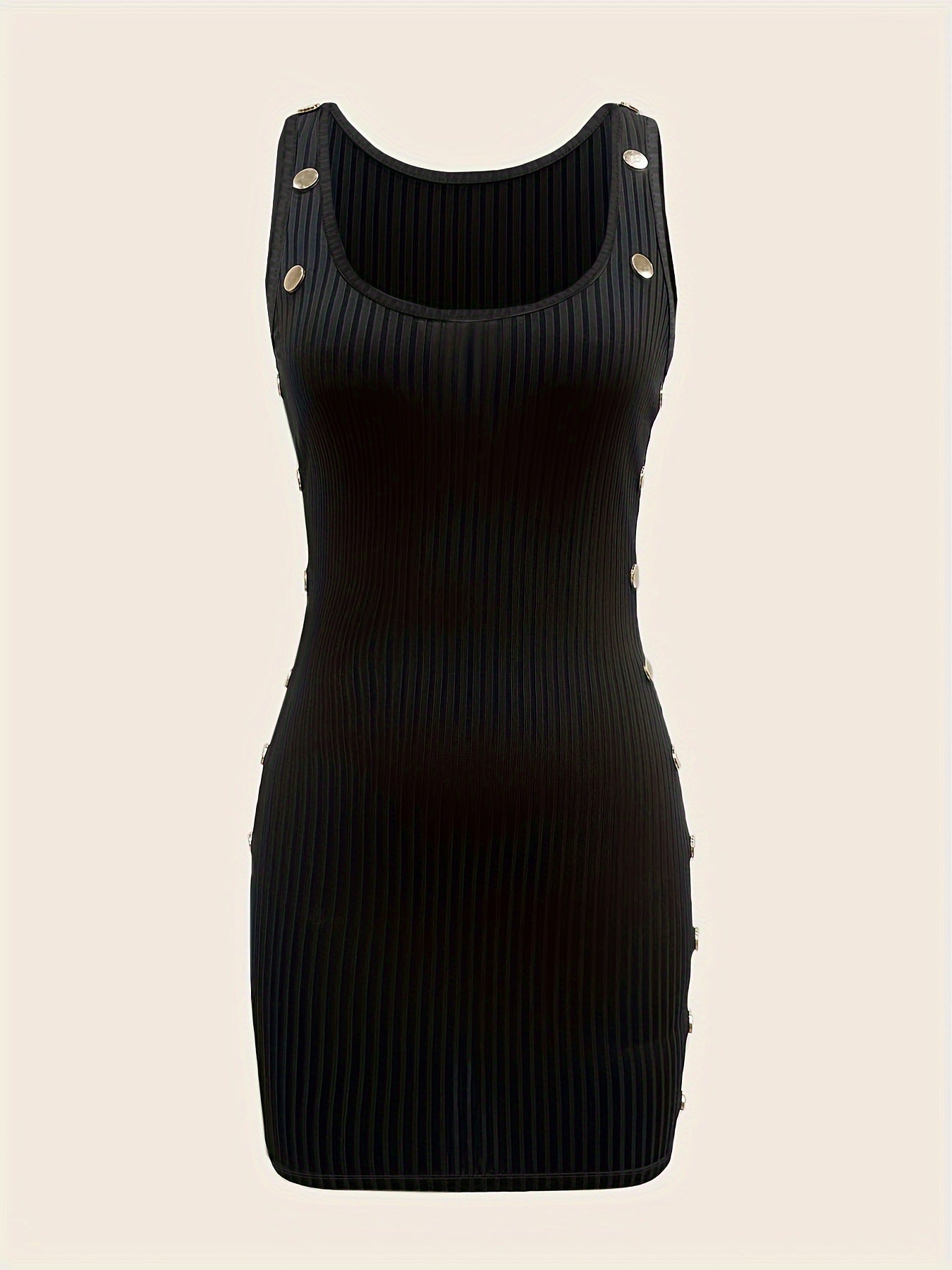 Summer  Street Solid Color Strap Sexy Women's Bodycon Dress 13