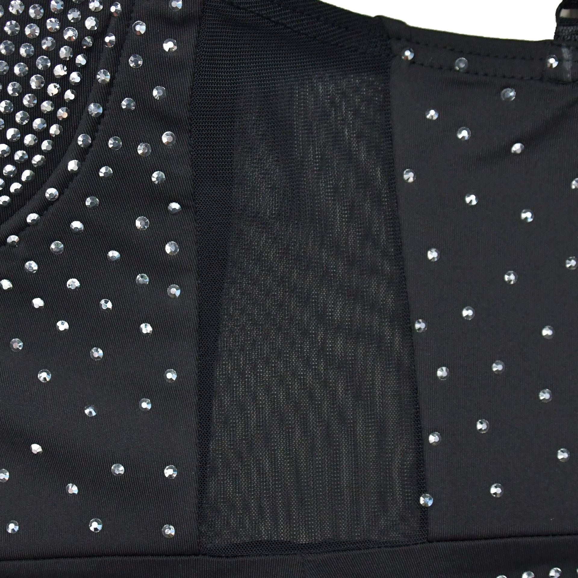 Women's Fashion Mesh Beaded Sleeveless Slip Dress（customized,MOQ 6pcs/size/color,process time 7-10 days） 22