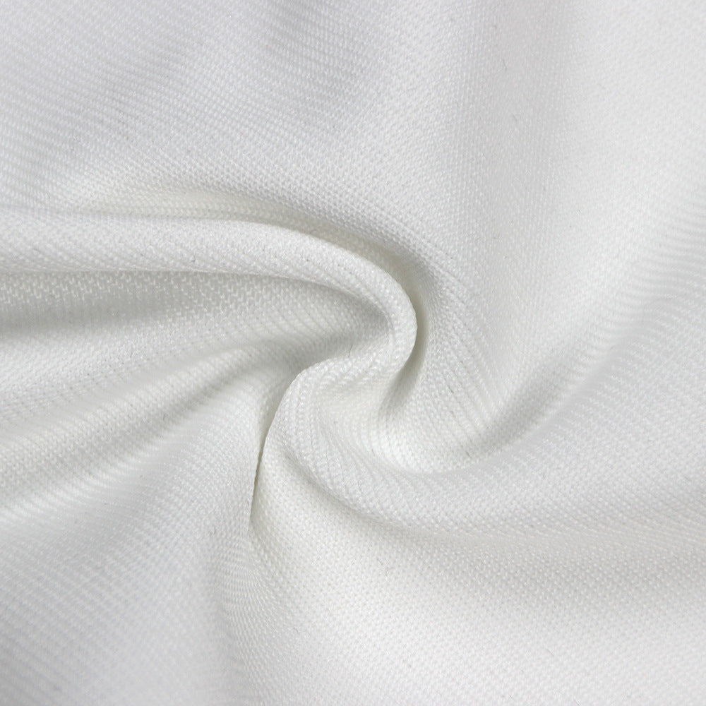 Women Flower Chain Strapless Dress 13