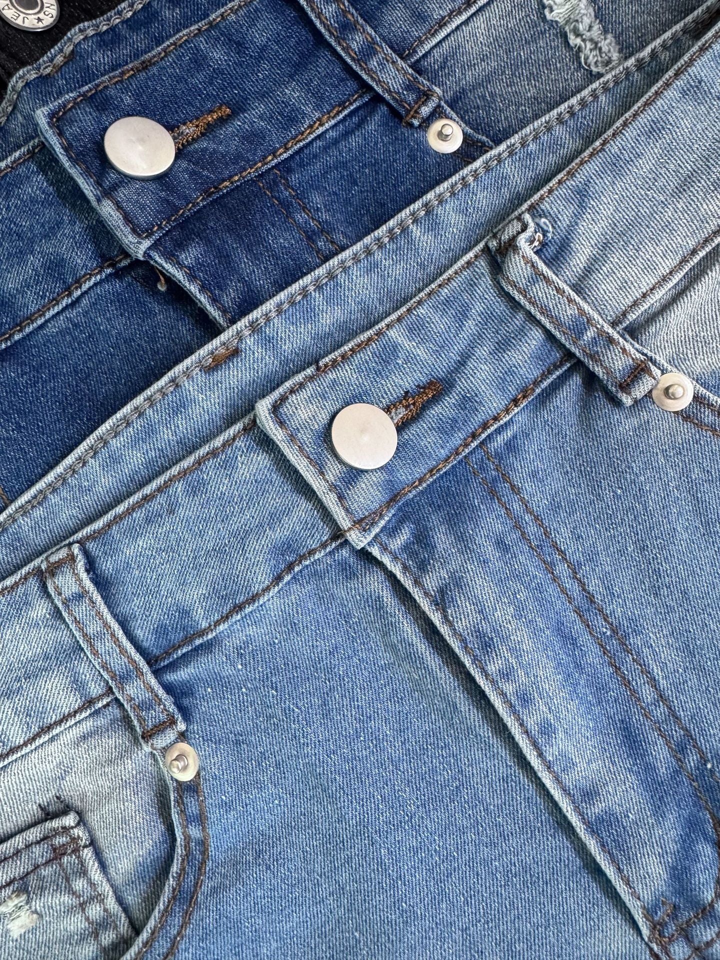 Plus Size Women Sexy Ripped Stretch Denim Shorts 13