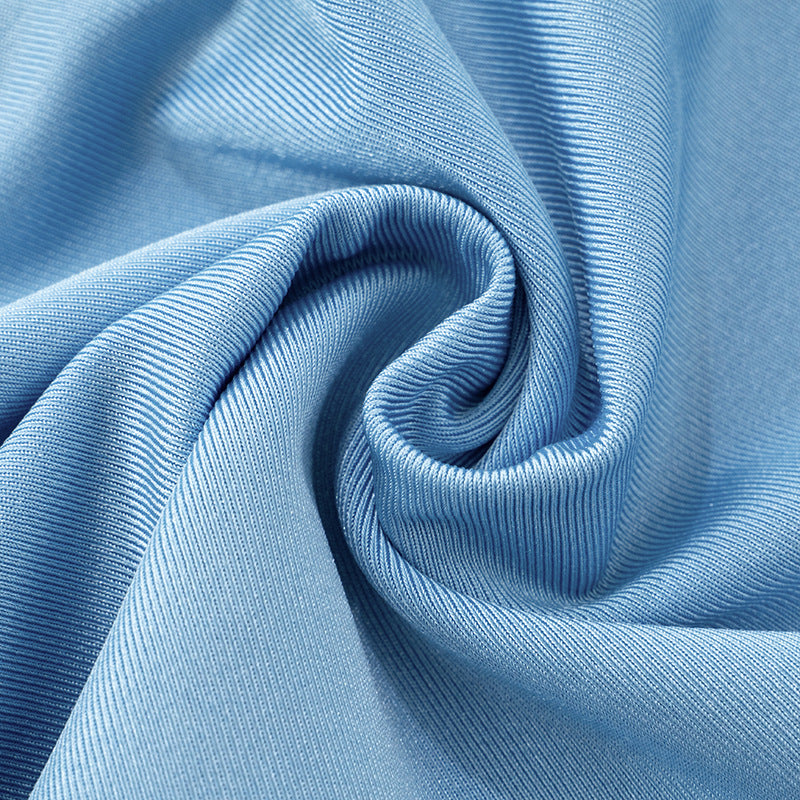 Women summer sexy Solid Round Neck short-sleeved T-shirt Top and shorts two-piece set 26