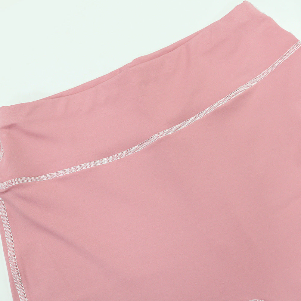 Women Casual Sports Long Sleeve Top and Pants Two-Piece Set 15