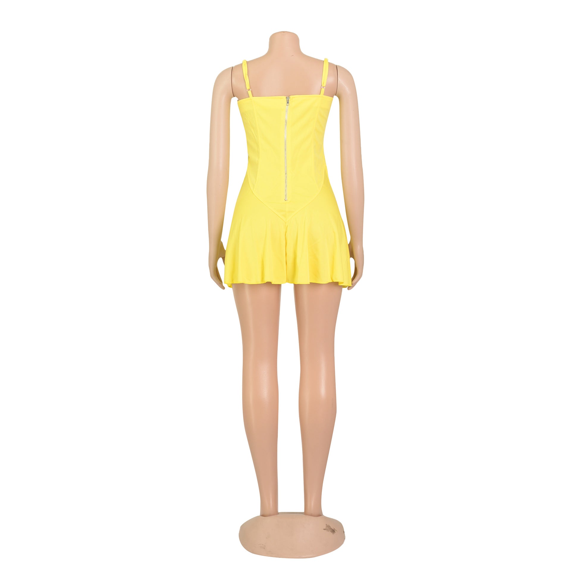 Women's Summer Strap Lace-Up Short Dress 21