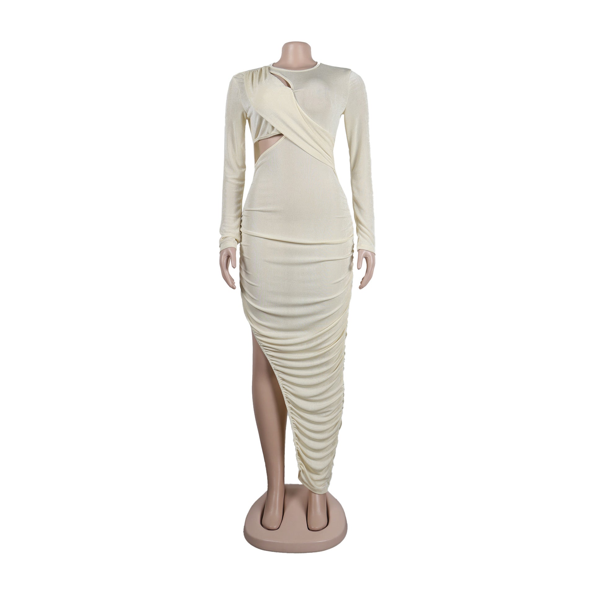 Sexy Slim Side Open Waist Nightclub Bodycon Dress 40