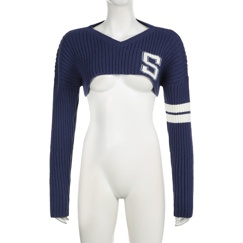 Women Letter Round Neck Casual Top 9