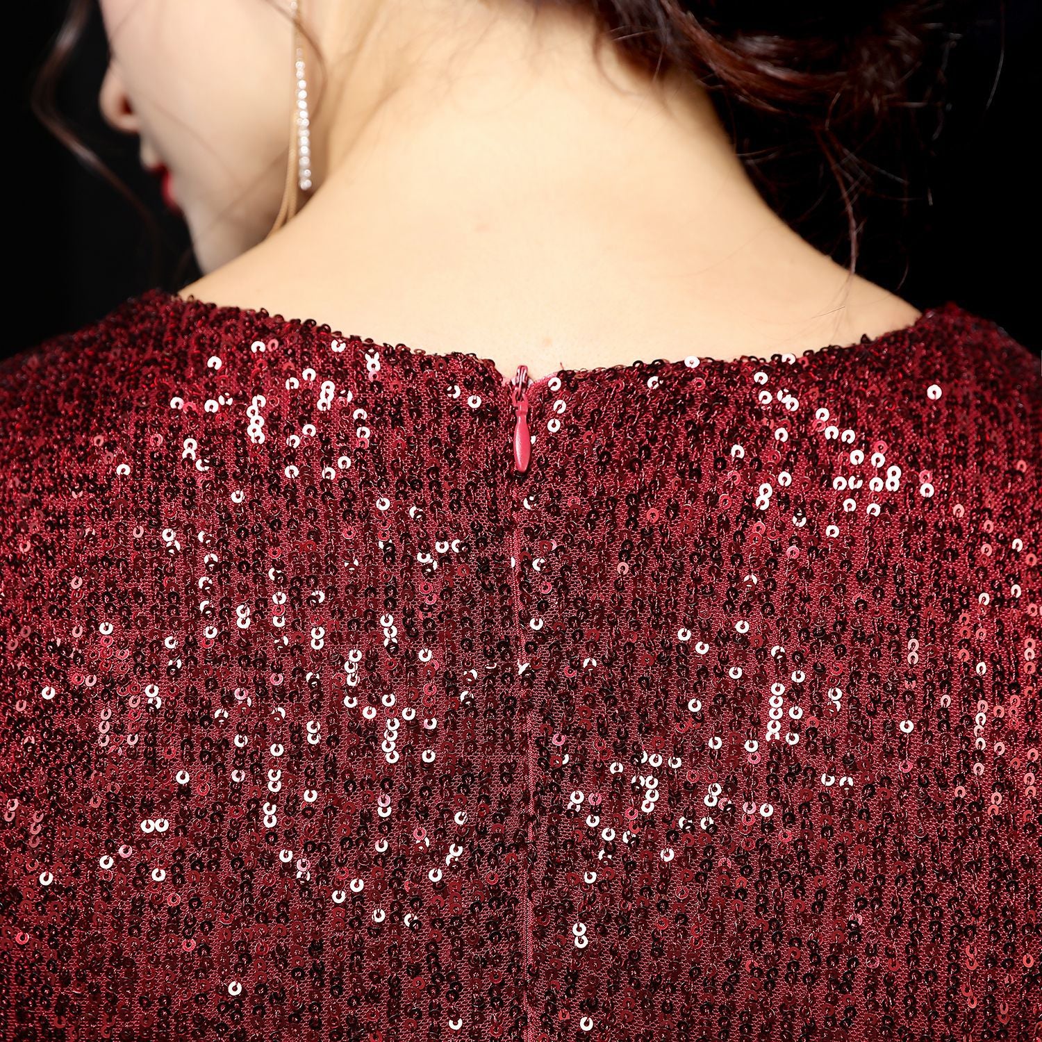 Strapless Mini Evening Dress Dinner Party Formal Party Sexy Nightclub Chic Elegant Short Dress 34