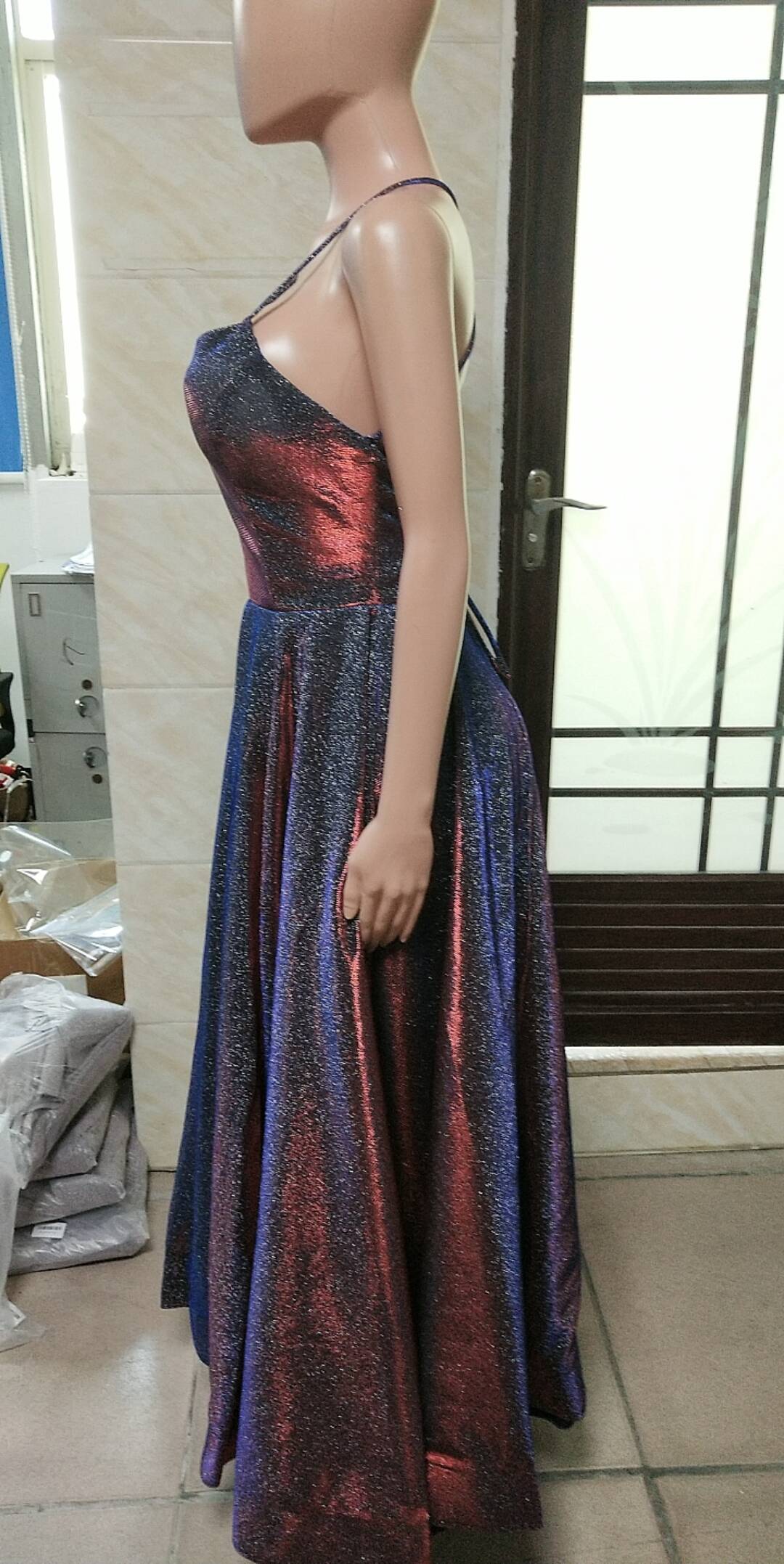 Spring Long Strap Glitter Formal Party Dress -（Processing time need 3-6 days） 19