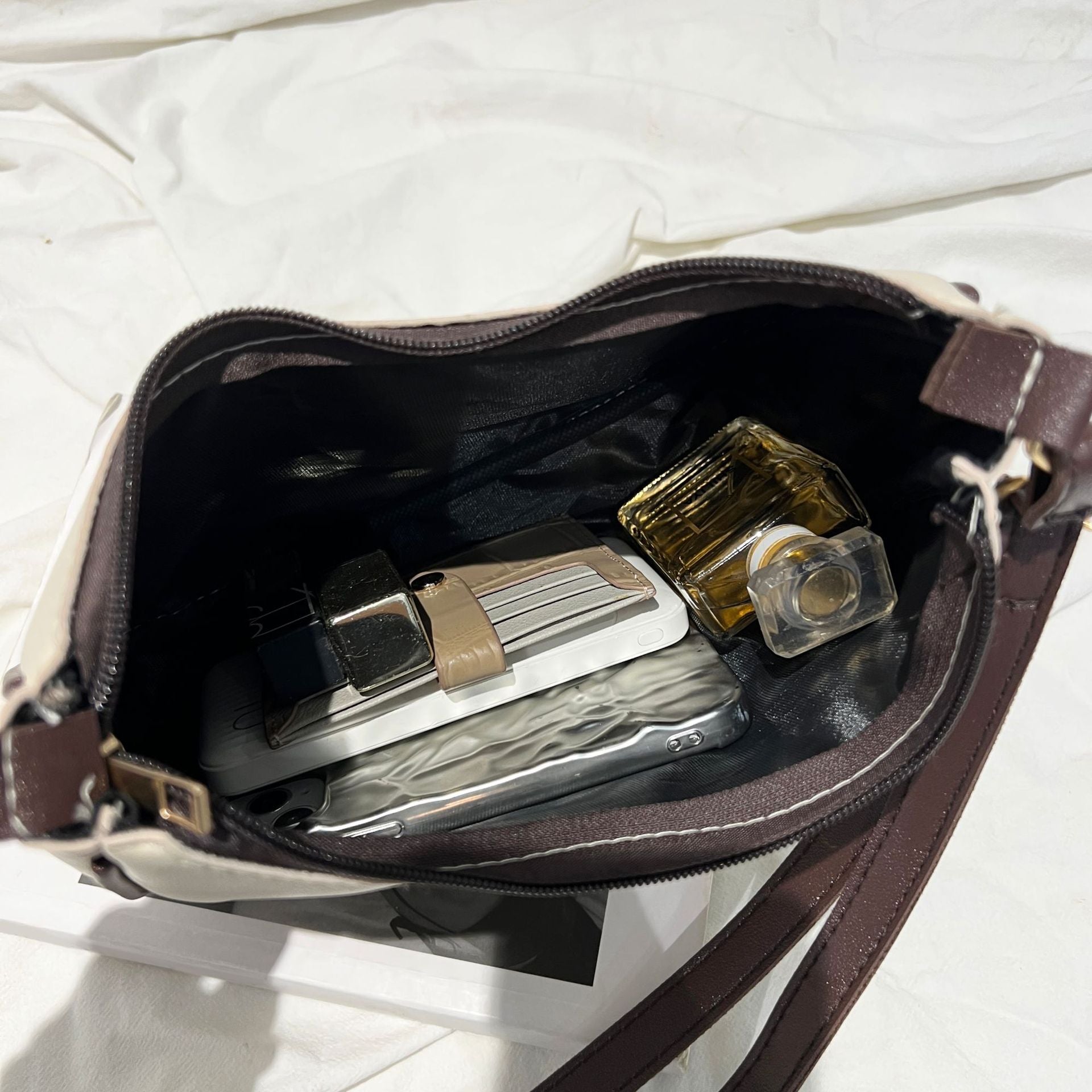 Contrast Color Underarm Bag Ladies Handbag Crossbody Bag Women's Shoulder Bag 12