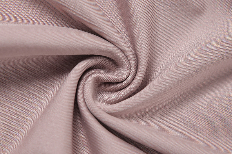 Fall Women's Fashion Halter Neck Sexy Cutout Low Back Slim Bodycon Dress 30