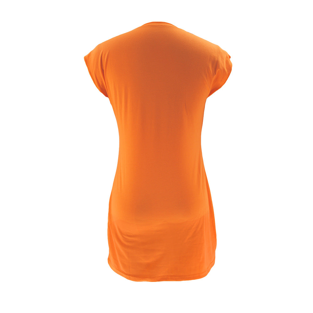 Women's Summer Stretch Slim Fit Flying Sleeve Knitting Dress 21