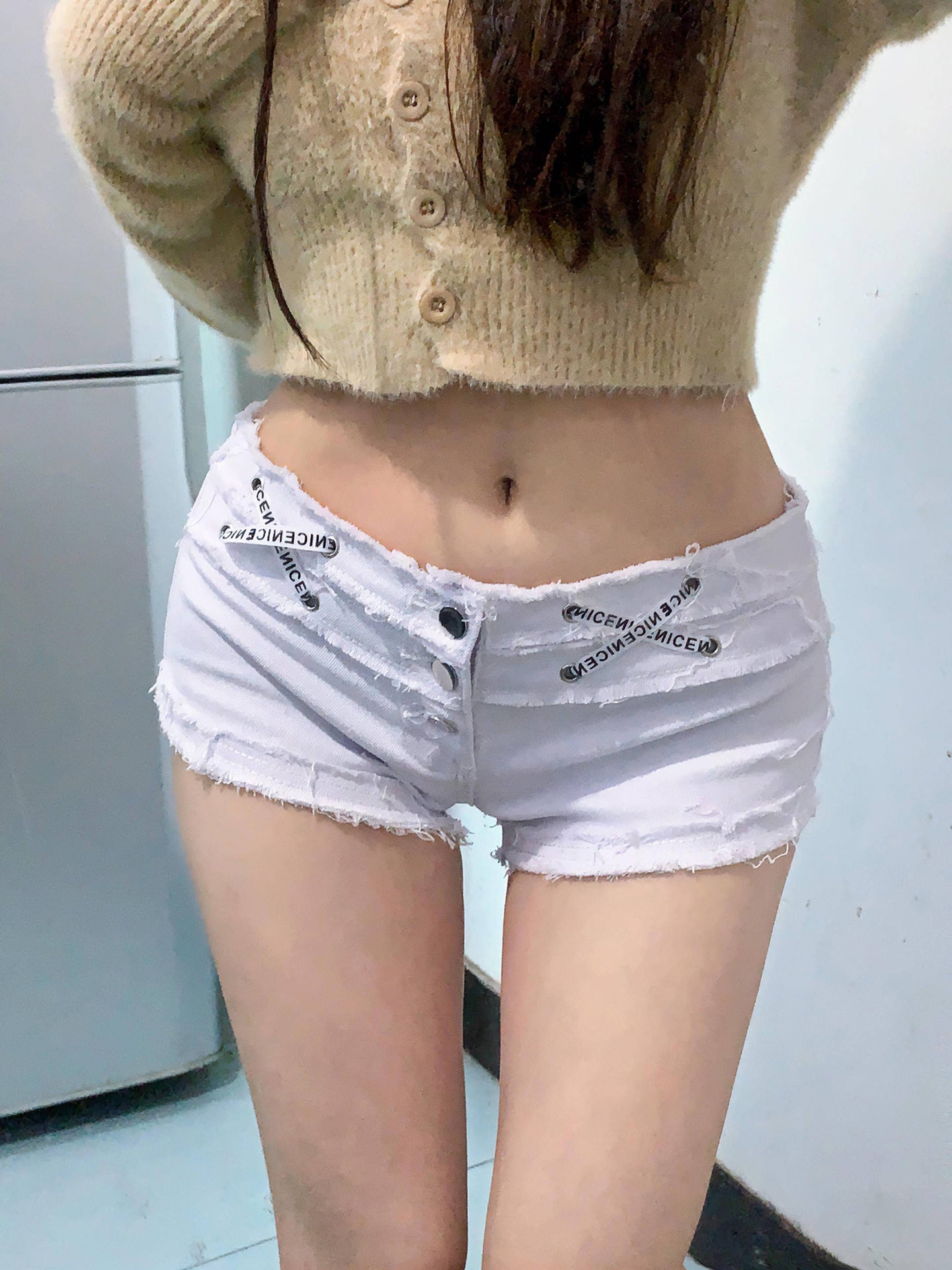 Summer Women's Nightclub Denim Shorts 3