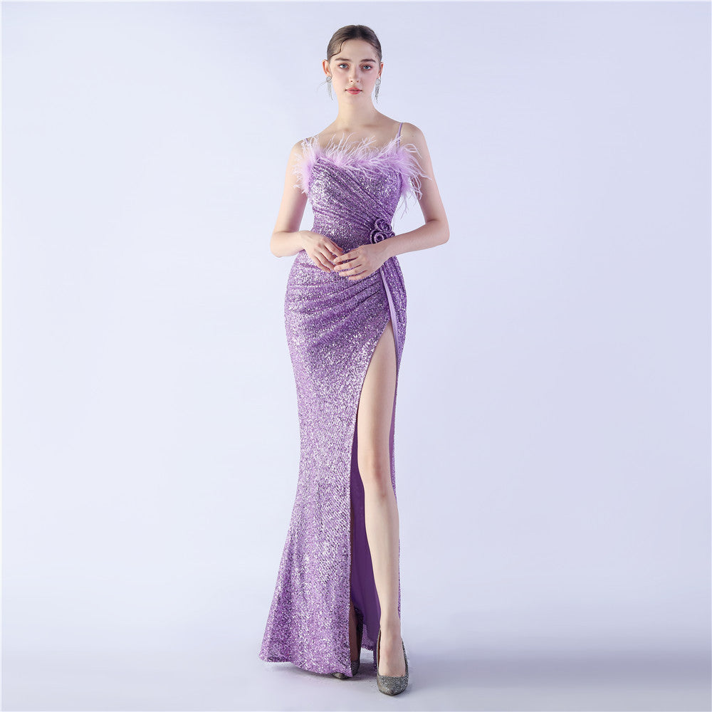 Plus Size Women Sequin Formal Party Evening Dress 18