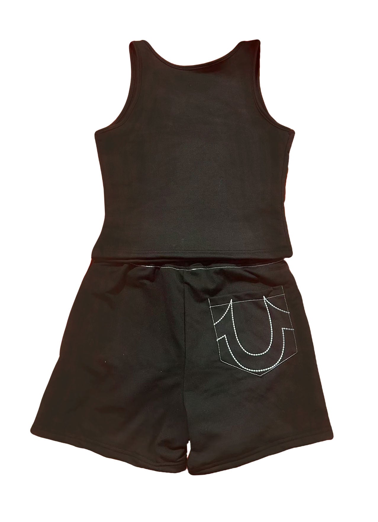 Women Sexy Printed Vest Shorts Two-piece Set 7