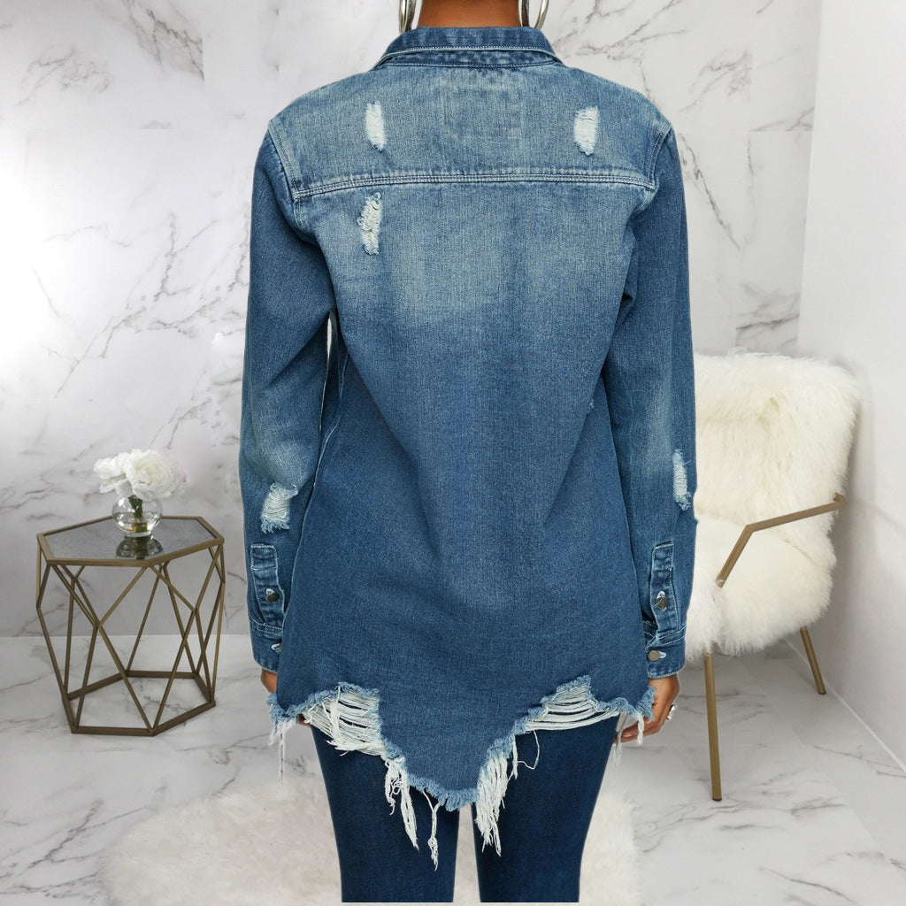 Sexy Fashion Women's Clothing Denim Jacket 7