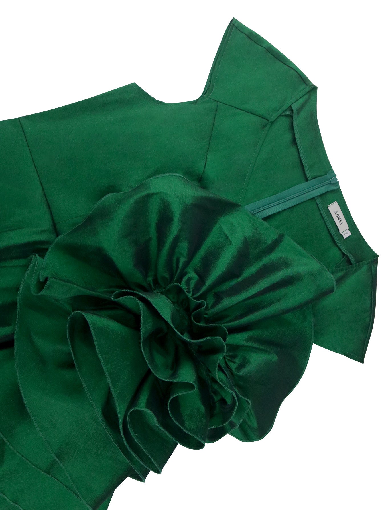 Flower Elegant V-Neck Sleeveless Formal Party Dress 5