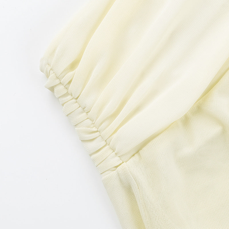 Spring Summer Crop Tunic Slim Fit Camisole 27