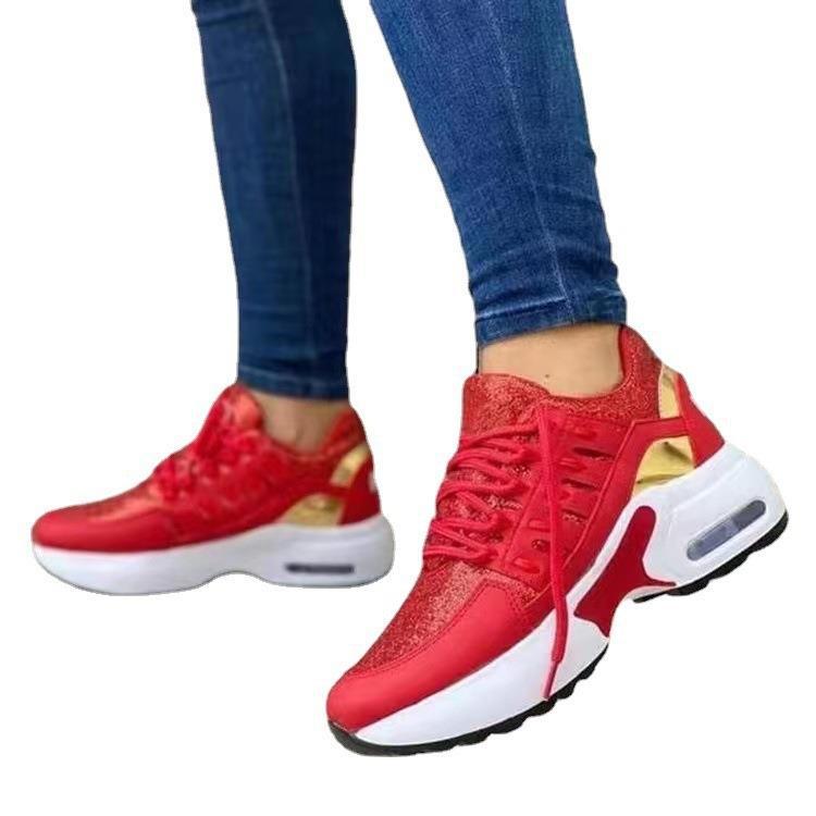 Women lace-up mesh Sports shoes 12