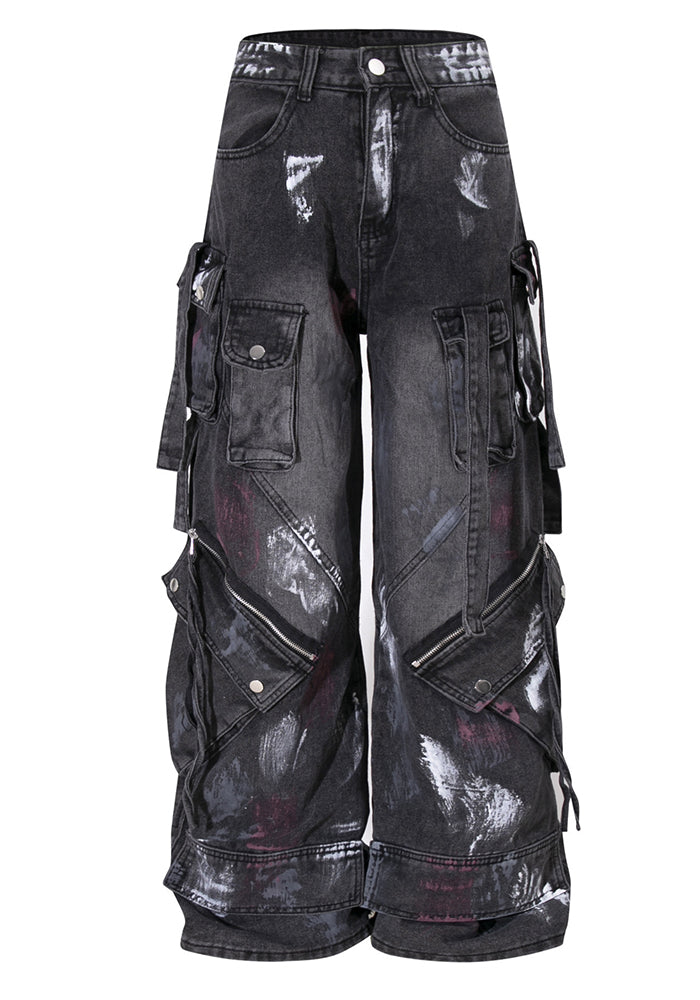 Spring American Wash Denim Pants