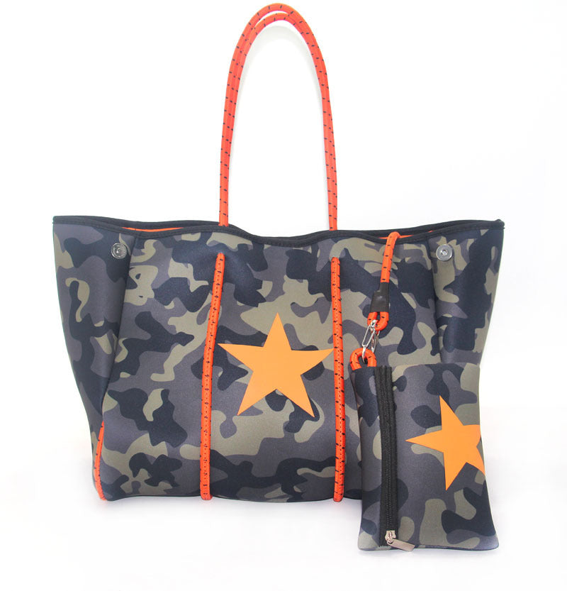 Diving Material Tote Crossbody Shoulder Bag Outdoor Casual Large Capacity Beach Handbag 20