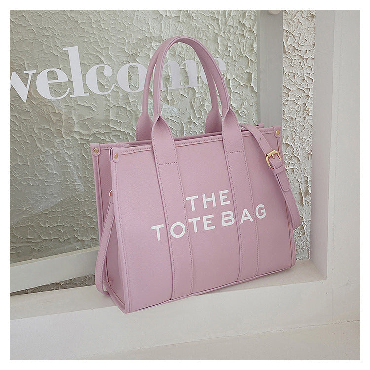 Women Printed Simple Letter Hand Shoulder Crossbody Bag 5