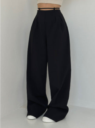 Women Casual Pleated Pants 5