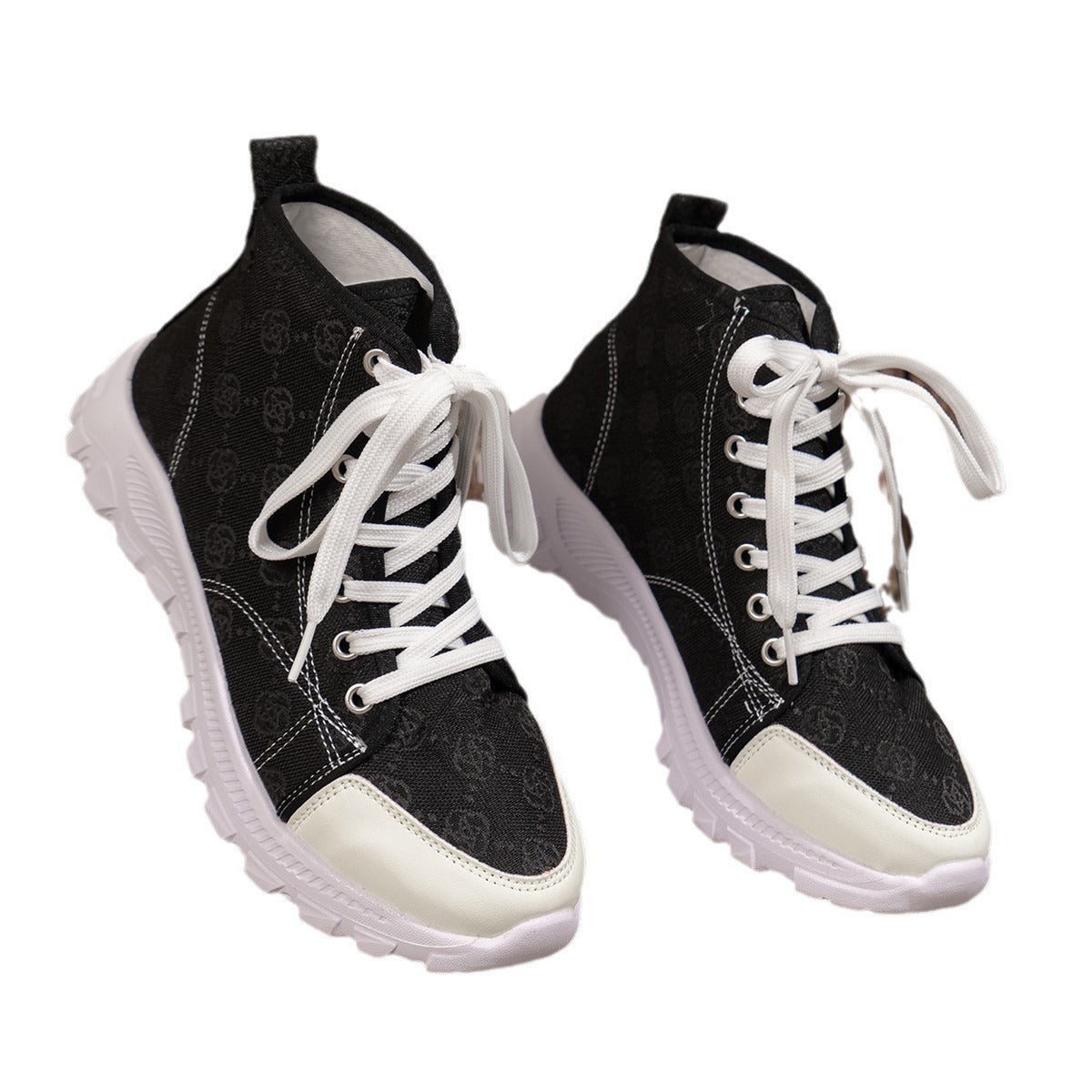 Autumn Fashion Sports Casual Martin Boots Women's Comfortable Thick-Soled British Style Short Boots 5