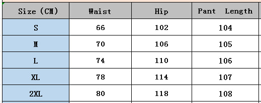 Autumn High Waist Fashion Casual Straight Women's Pants 12