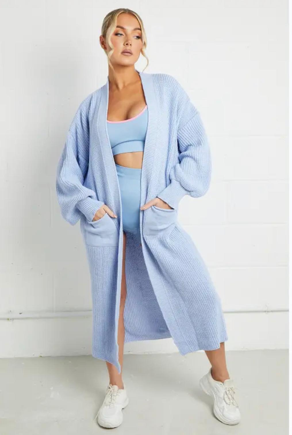 Autumn and winter Women solid knitting pocket cardigan sweater jacket 41