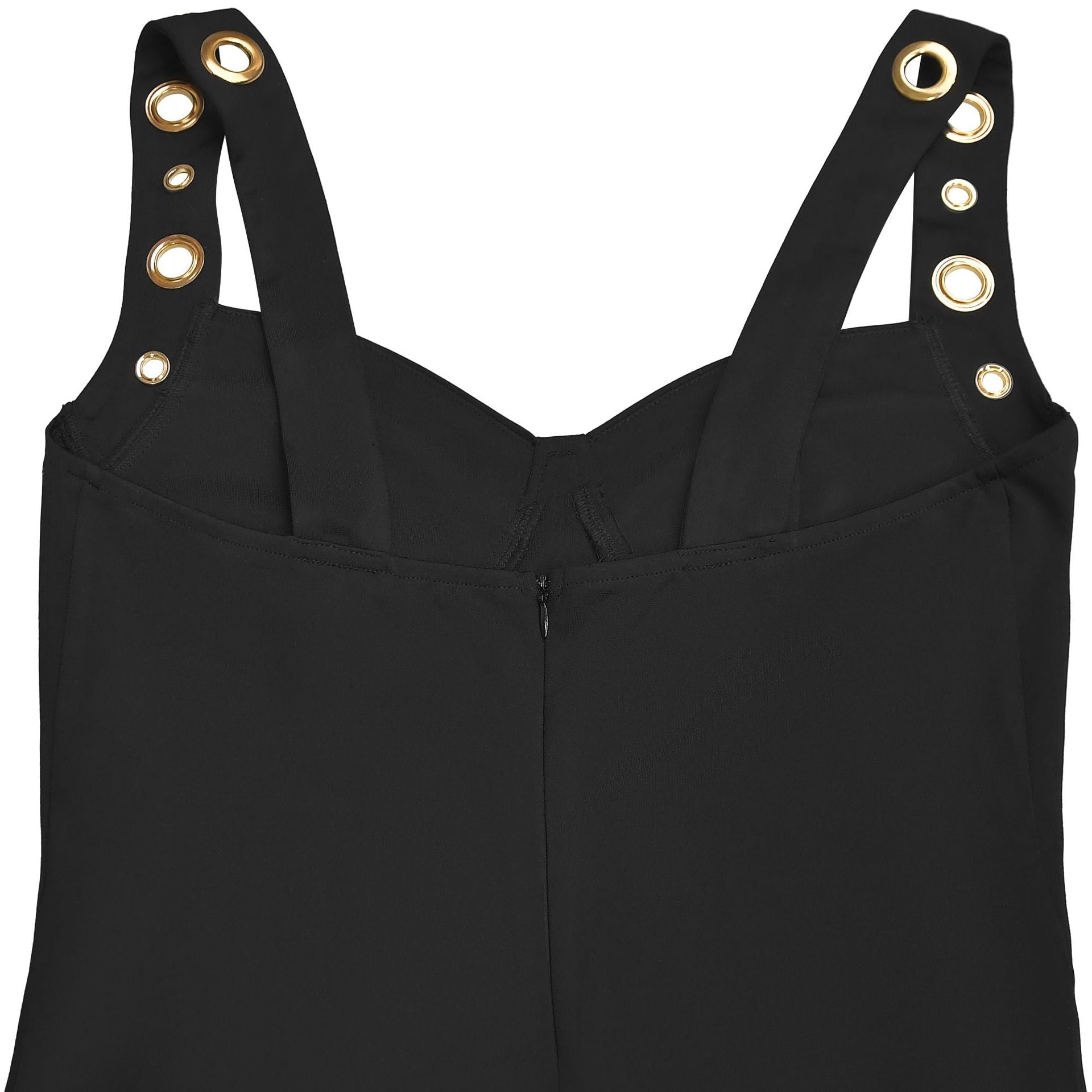 Women's Chic Off-Shoulder Slim Waist Button-Front Jumpsuit 13