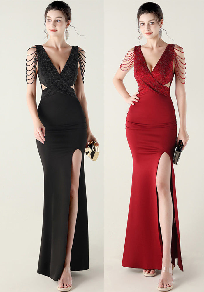 Beaded Slim Formal Parties & Weddings Evening Dress