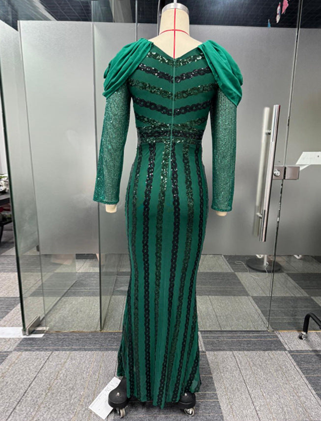 Women Sexy Sequin Bodycon Dress 7