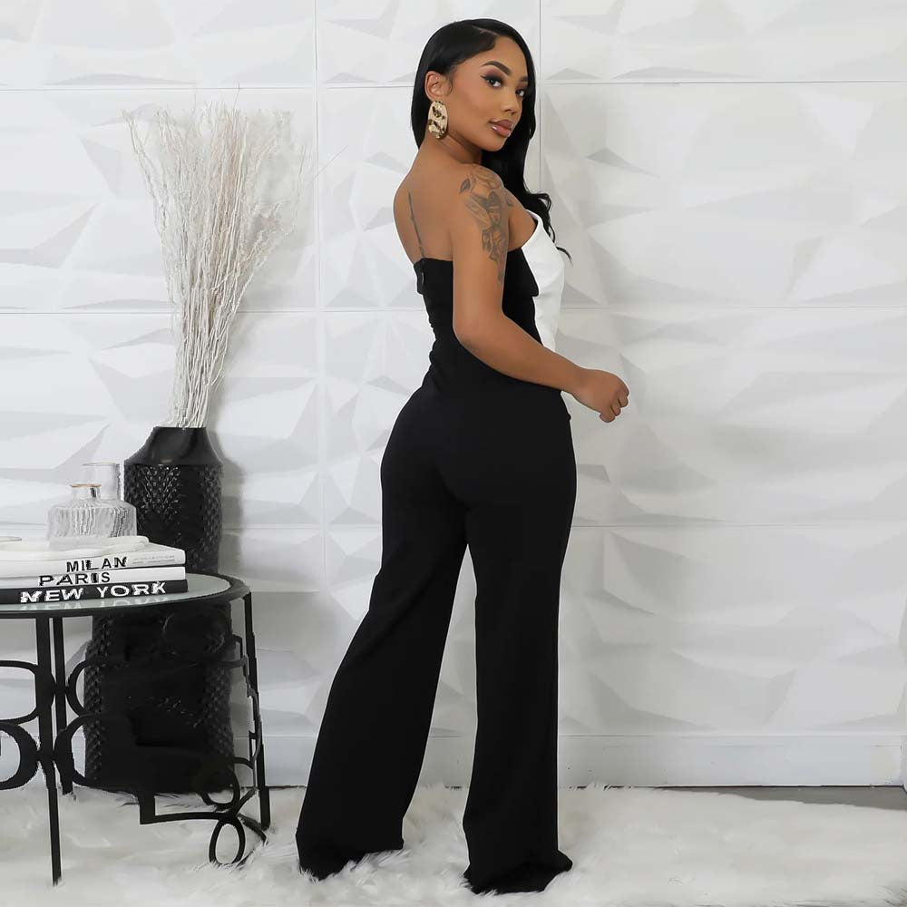 Women Party Button Jumpsuit 5