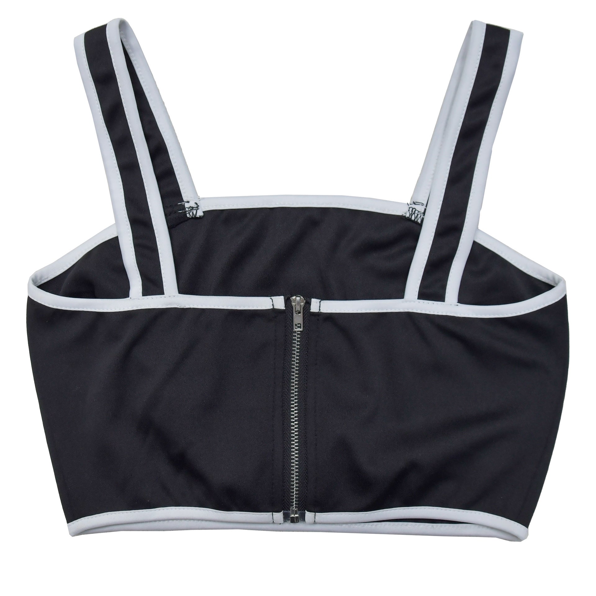 Women Solid Strapless Top Shorts Two-Piece Set 18