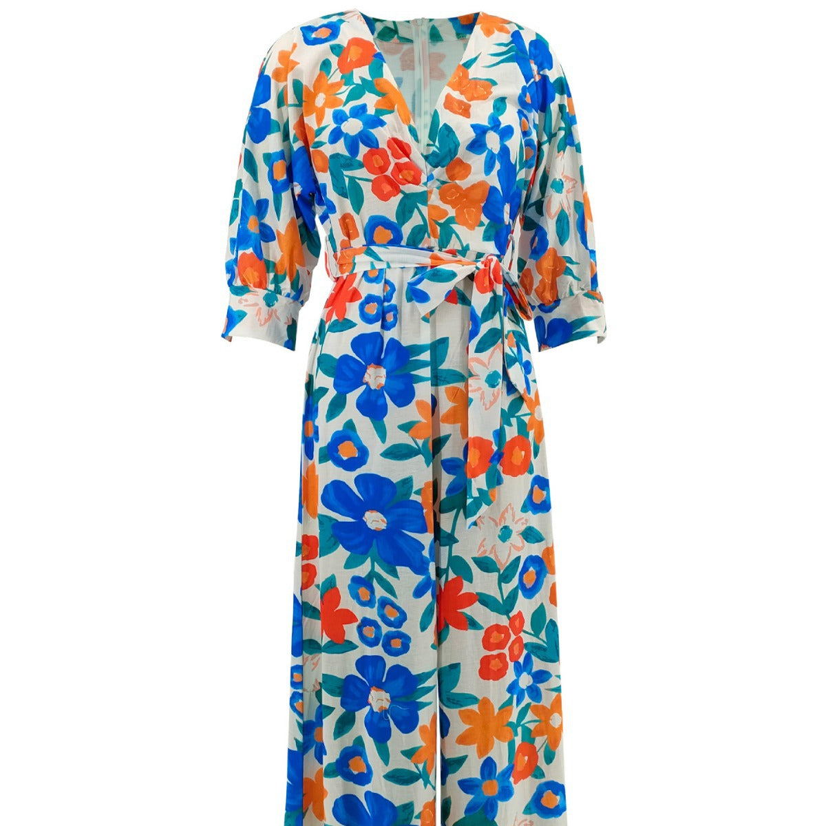 Women's Fashion Casual Printed Jumpsuit 5