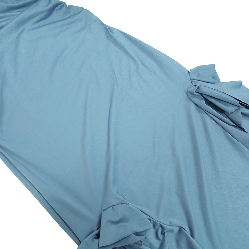 Summer strapless jellyfish sashes sexy dress women's clothing 45