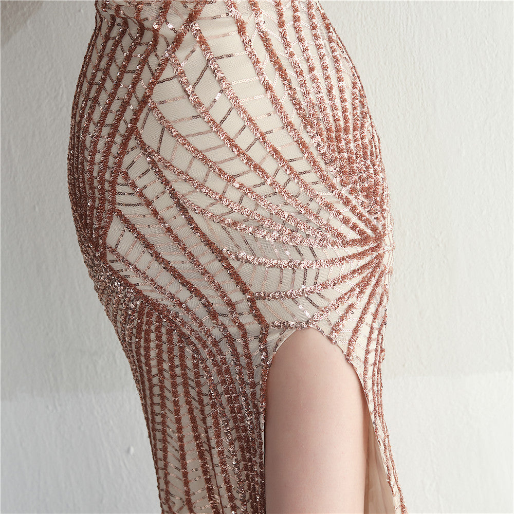 sequins plus Plus Size Formal Party Evening Dress 49