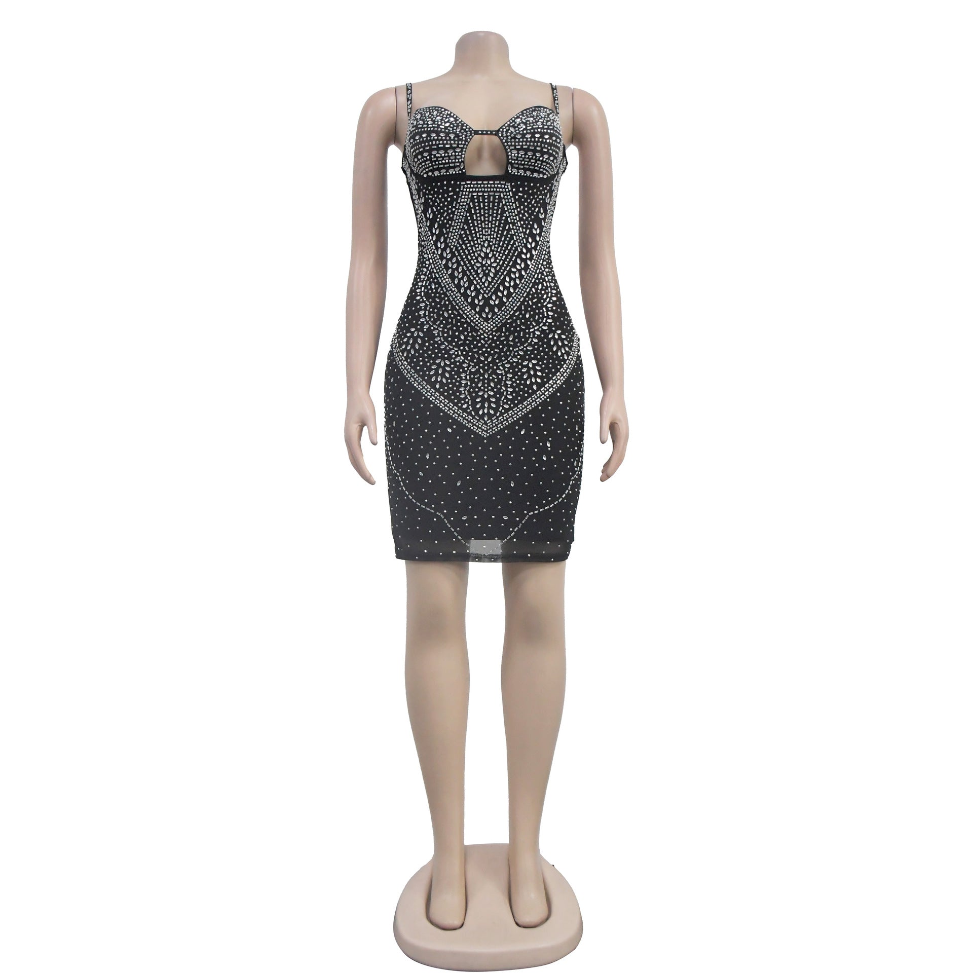 Women Beaded Strap Dress 8