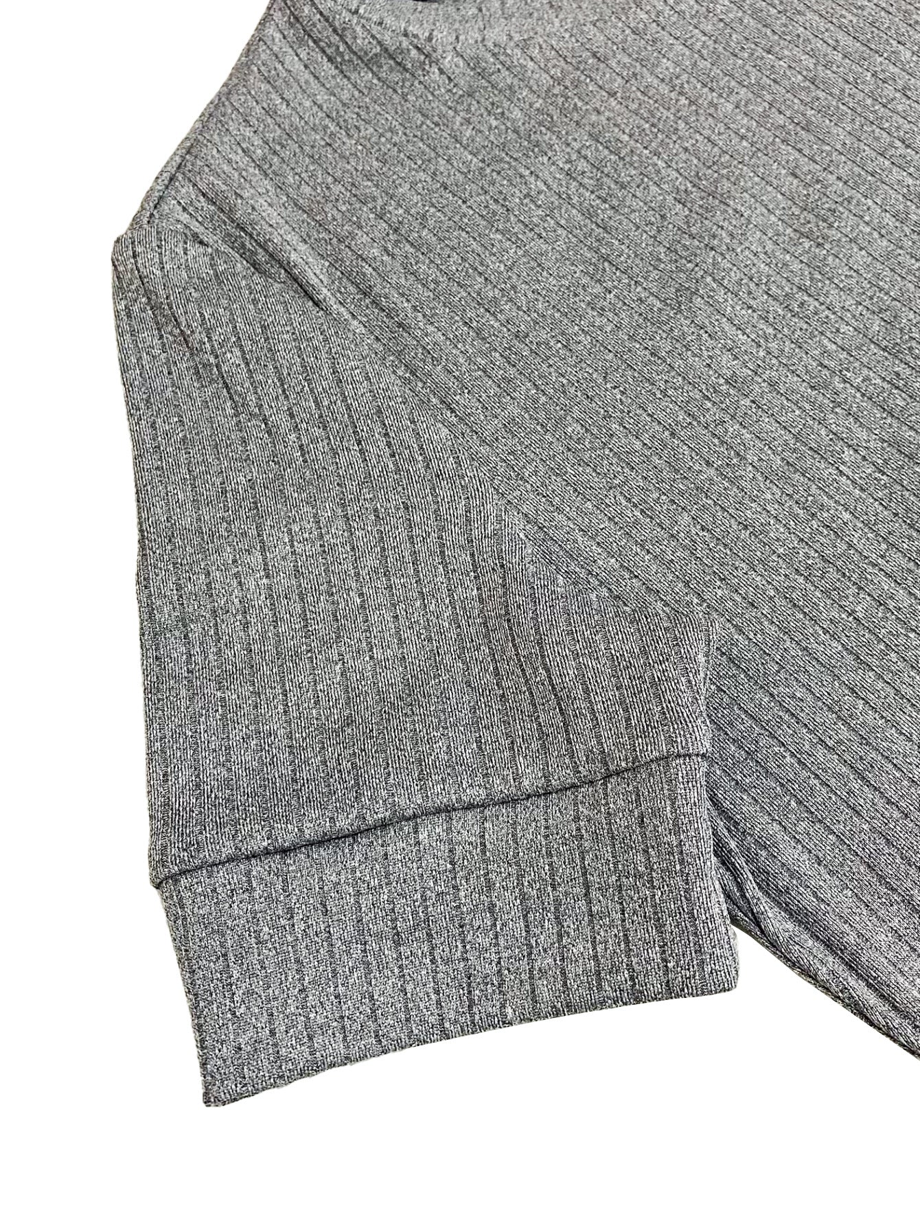 Summer Women's Fashion Round Neck Solid Rib Short Sleeve Sexy Slim Long Dress 19