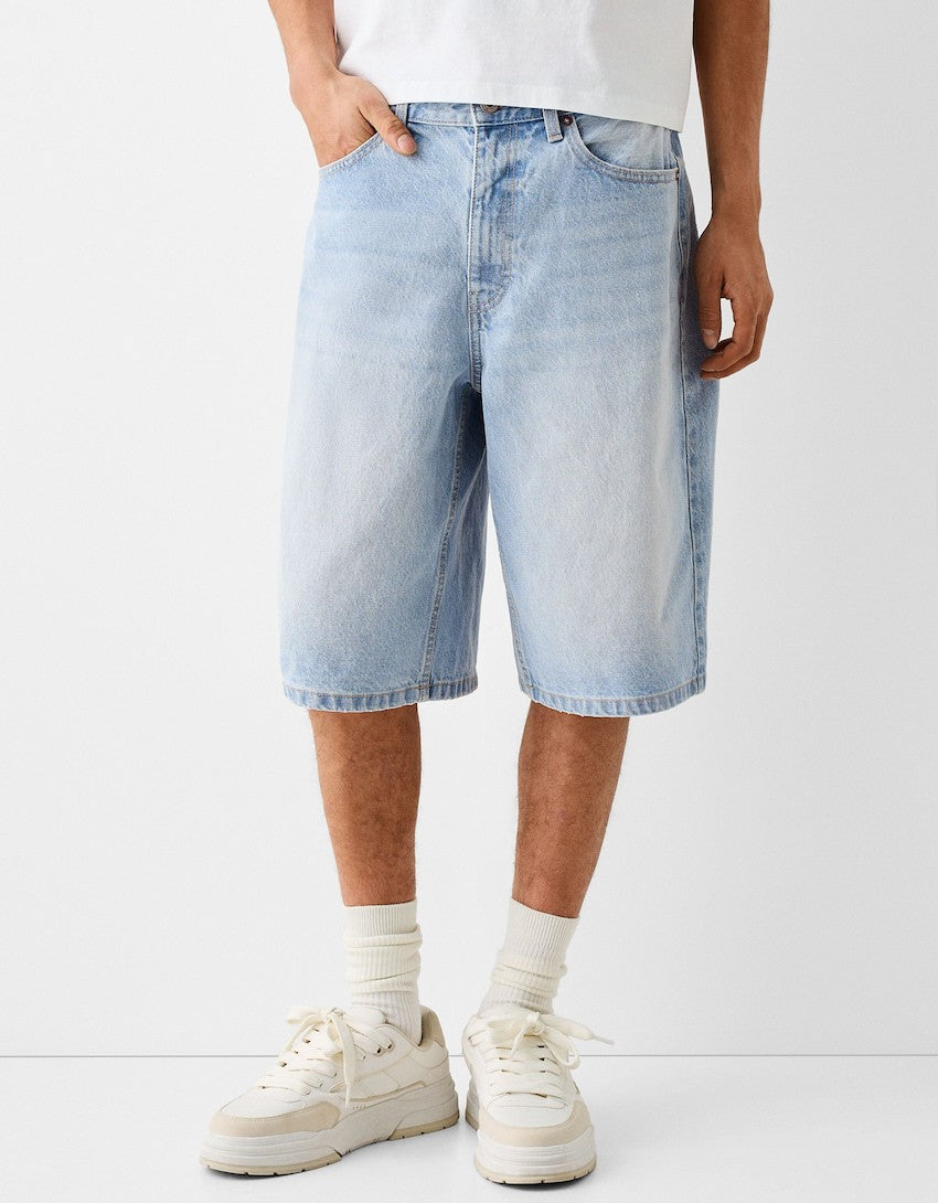 Men’s Denim Midi Shorts 3