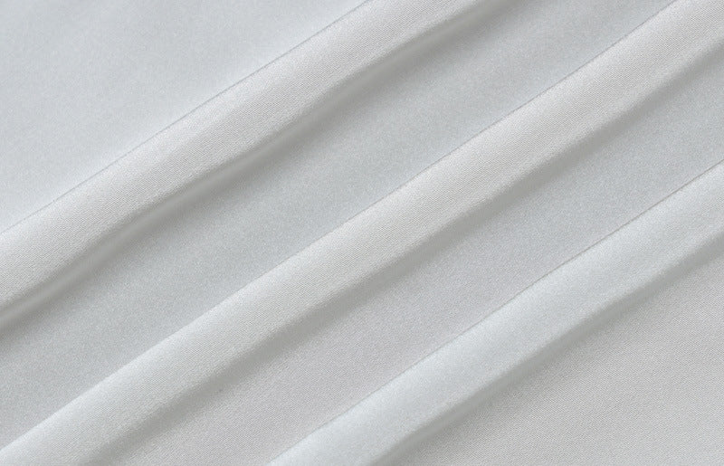 Women Autumn and Winter Tie Hollow Off Shoulder Loose Long Sleeve Dress 17