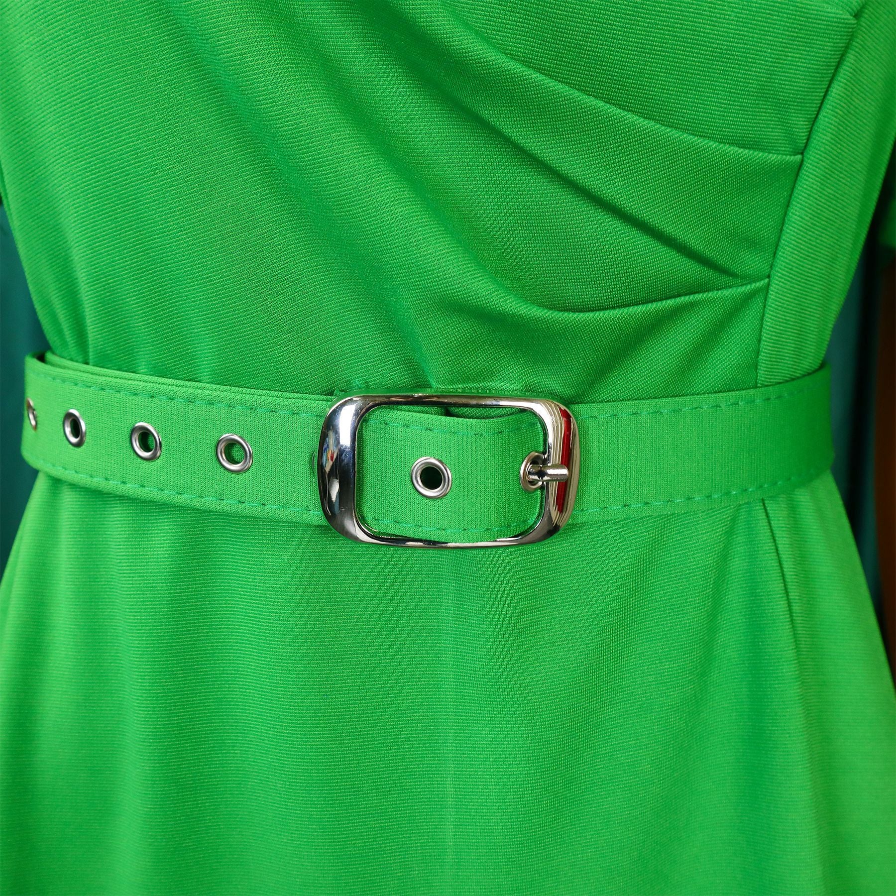 Women's Fashion Pleated Chic Elegant V-neck A-line African Dress 32