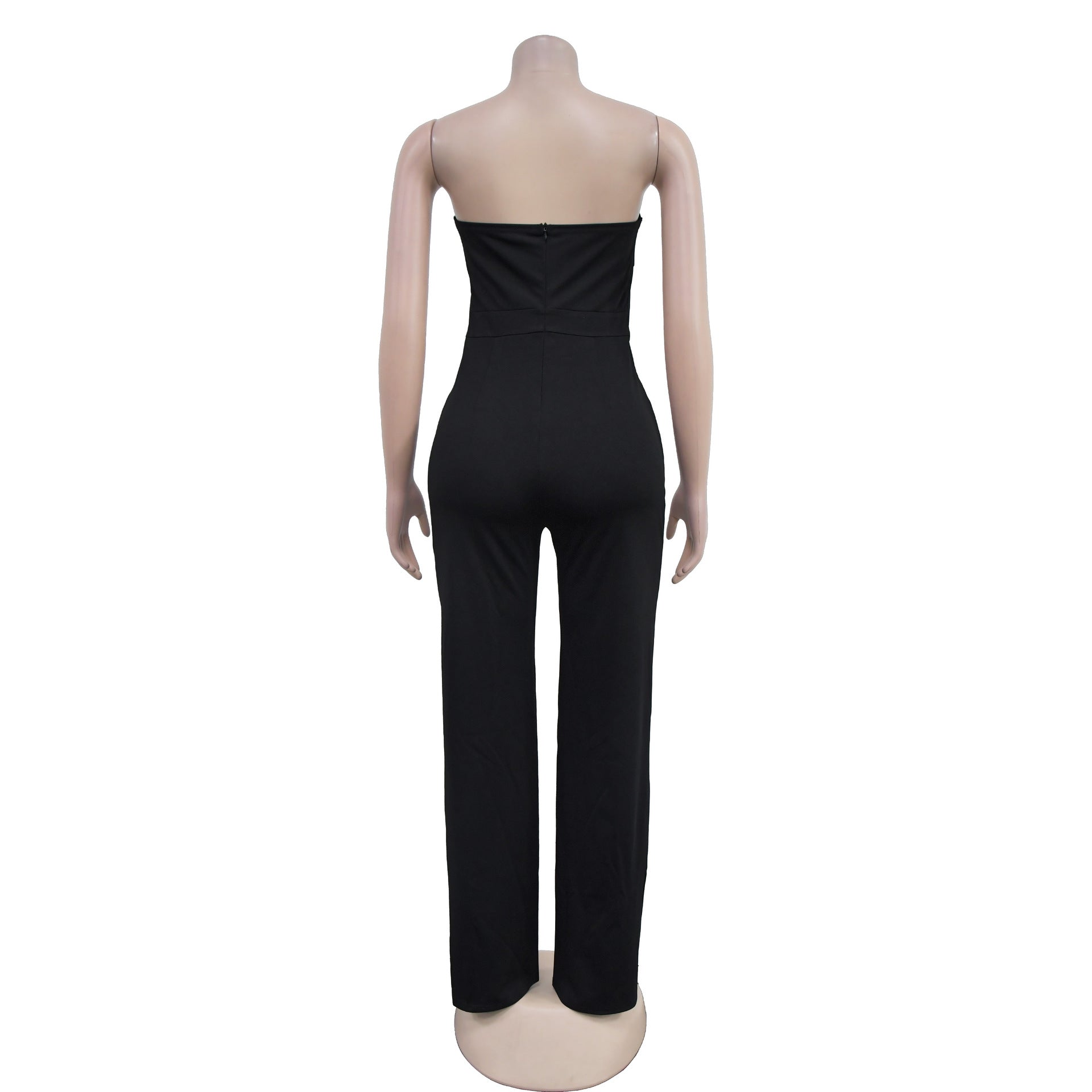 Women Sleeveless Button Jumpsuit 13