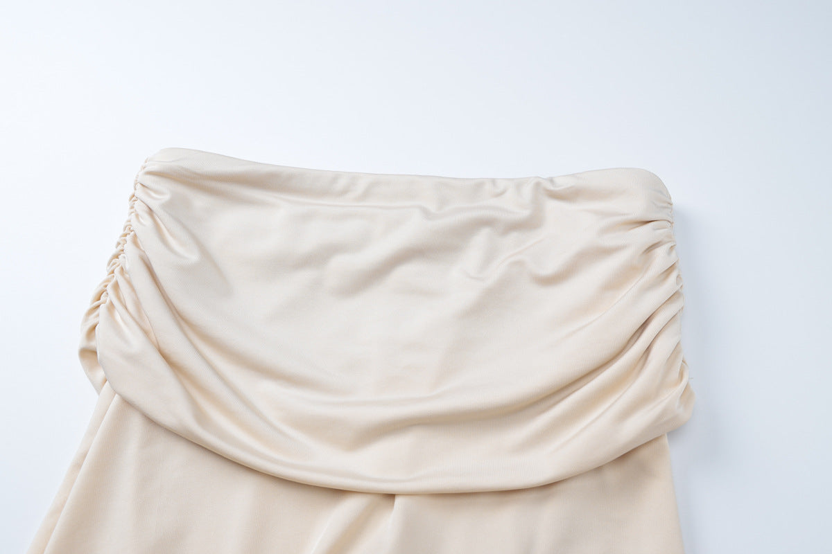 Women's Autumn Winter Solid Color Long Sleeve Tight Fitting Two-Piece Pants Set 16