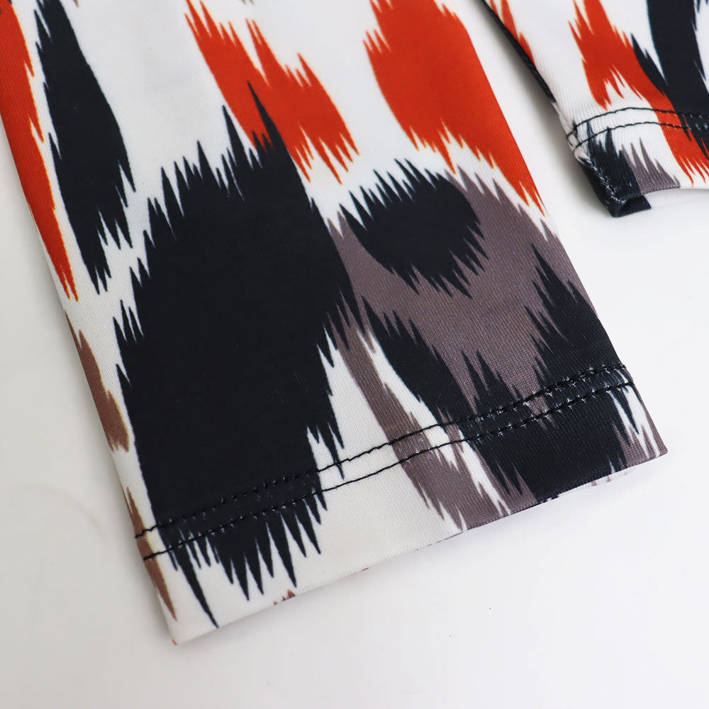 Fashionable Slim-Fitting Short T-Shirt High-Waisted Loose Bootcut Trousers Spring And Autumn Two-Piece Set 14